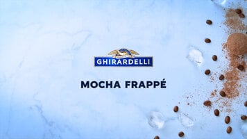 How to make a Ghirardelli Mocha Frappe