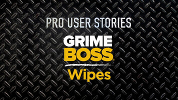 Grime Boss Cleaning Wipes Limousine Driver Endorsement