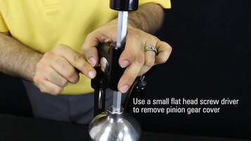 Hamilton Beach 932 Manual Juicer: Replacing the Pinion Shaft and Gear Rack
