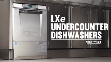 Hobart LXe Undercounter Dishwashers