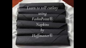 Hoffmaster FashnPoint Napkins: How to Roll Cutlery