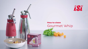 isi Gourmet Whip: How to Clean