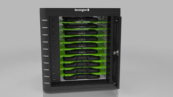 Kensington Universal Tablet Charge and Sync Cabinet