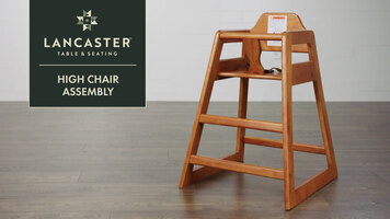 Lancaster Table & Seating: How to Assemble a High Chair