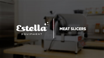 Estella Meat Slicer Overview
