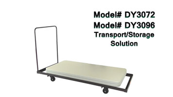 National Public Seating Folding Table Dolly