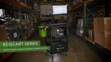 Entry-Level EcoCart Series Mobile Powered Workstations