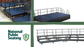 National Public Seating: Stages and Risers