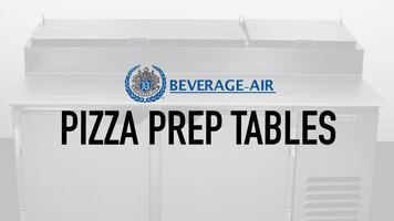 Beverage Air Pizza Prep Tables