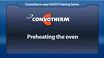 Cleveland Convotherm: Preheating