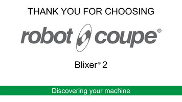 Robot-Coupe Blixer 2 Food Processor: Discovering Your Machine 