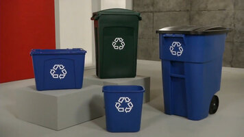 Rubbermaid Recycling Containers