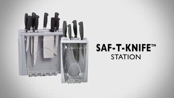 San Jamar Saf-T-Knife Station and Saf-T-Knife Station Jr.