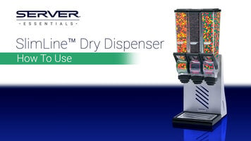 Server SlimLine Dry Dispenser - How to Use