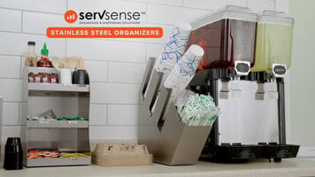 ServSense Stainless Steel Organizers 