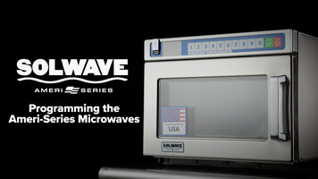 How to Use the Solwave Ameri-Series Heavy-Duty Microwaves