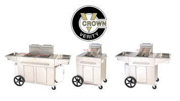 Crown Verity Quality Stainless Steel BBQ Grills