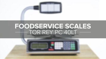 Tor Rey PC 40LT Legal For Trade Scale