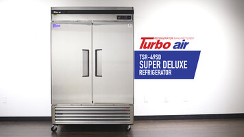 Turbo Air Super Deluxe Reach-In Refrigerators