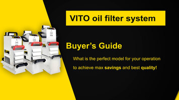 VITO Oil Filter System - Buyers Guide