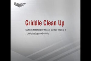 How to Clean a Vollrath Griddle