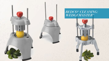 Vollrath Redco Wedgemaster: Cleaning