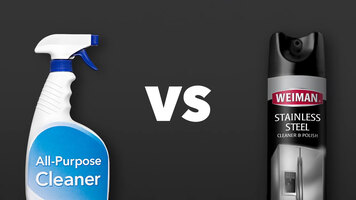 Weiman Stainless Steel Cleaner & Polisher: Aerosol Spray Can