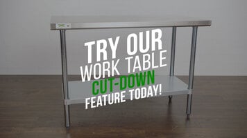 Work Table Cut-Down Service
