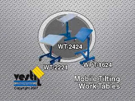 Vestil WT Mobile Tilting Work Tables