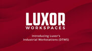 Luxor Industrial Work Bench and Shop Desk with Pigeonhole Bin Unit (DTWS) - Product Overview
