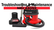 NBV 240NX Troubleshooting Instructions 