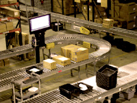 Inside WEBstaurant Store Warehouse