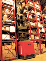 Inside WEBstaurant Store Warehouse