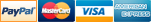 We accept visa, master card, discover