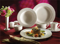 Gothic dinnerware in action