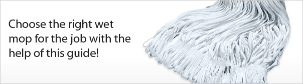 Wet mopping guide