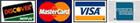 We accept visa, master card, discover