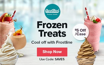 Save $5 Per Case on Frostline Frozen Treats