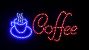 LED Coffee Sign Modes