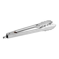 Edlund 4409HDL 44 Series 9 inch Heavy-Duty Scallop Utility Tongs with Lock