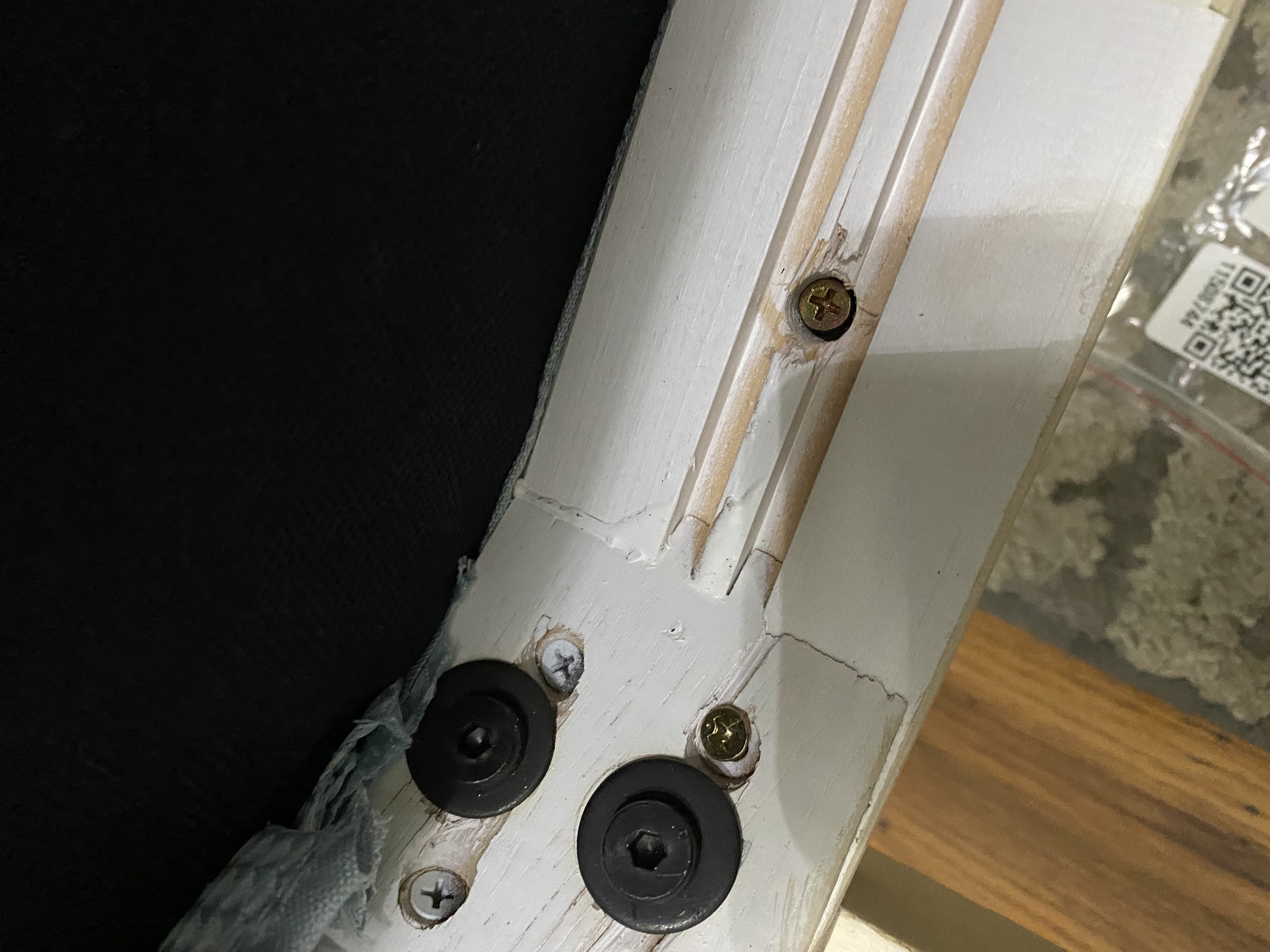 This is great two sets screws for two different sizes as I need for my chair and price is reasonable 