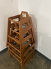 high chairs, stackable
