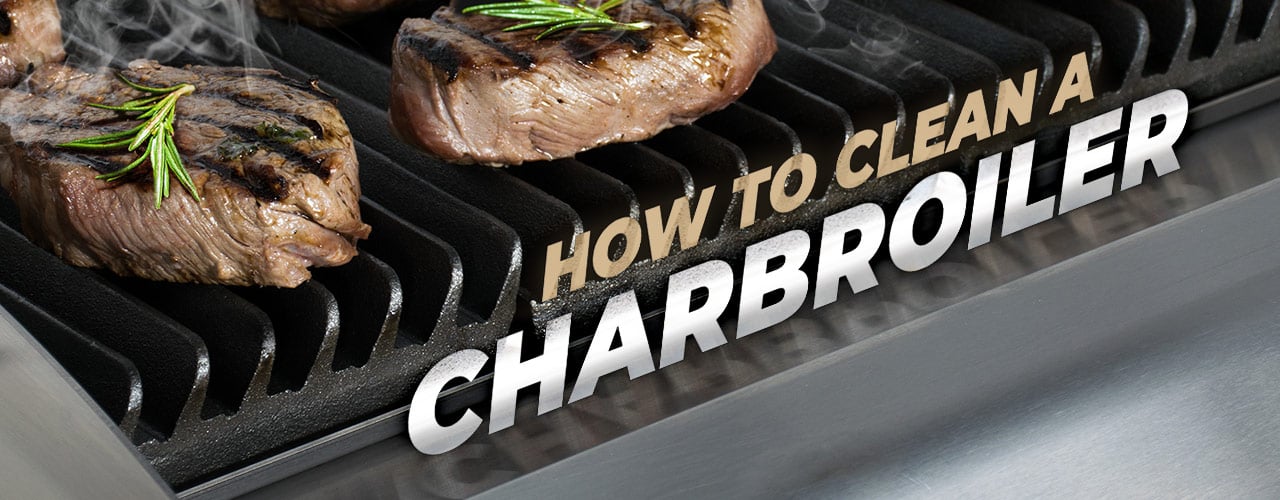 How to Clean a Charbroiler 