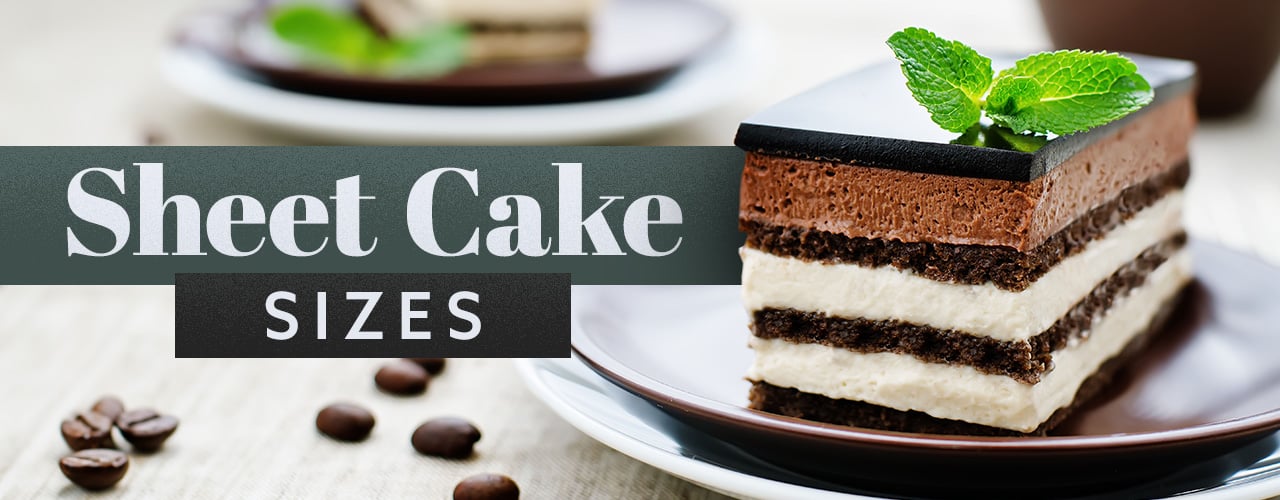 SHEET CAKE BAKING PANS - QUARTER, HALF & FULL SIZES
