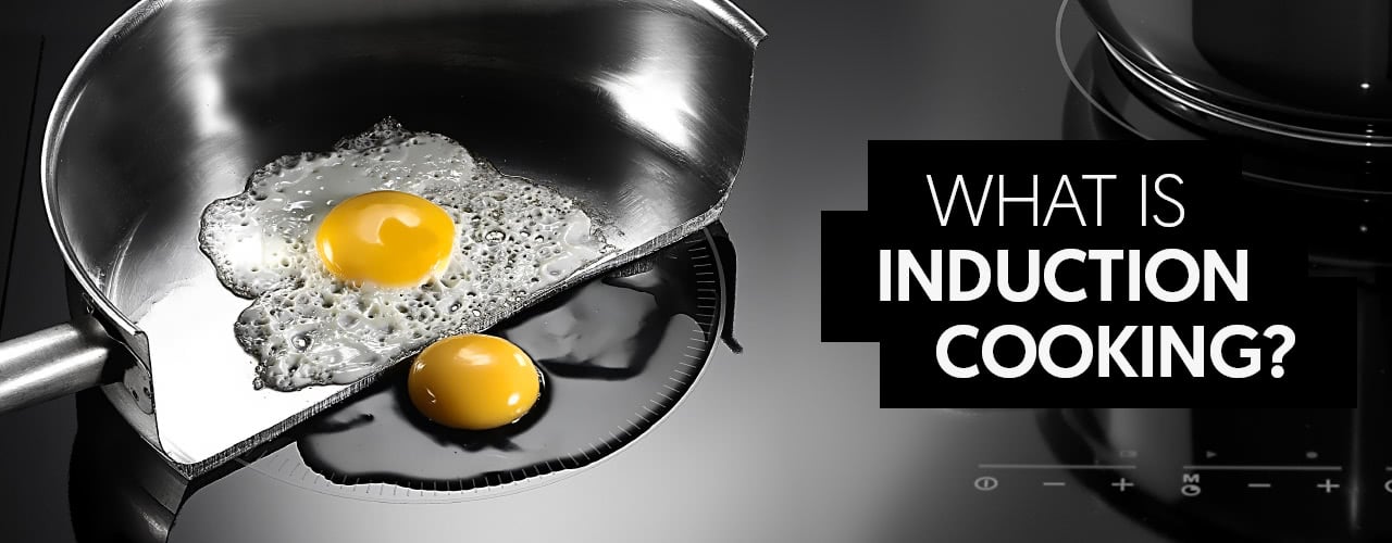 Pan Fry Egg Use Gas Induction Cooker