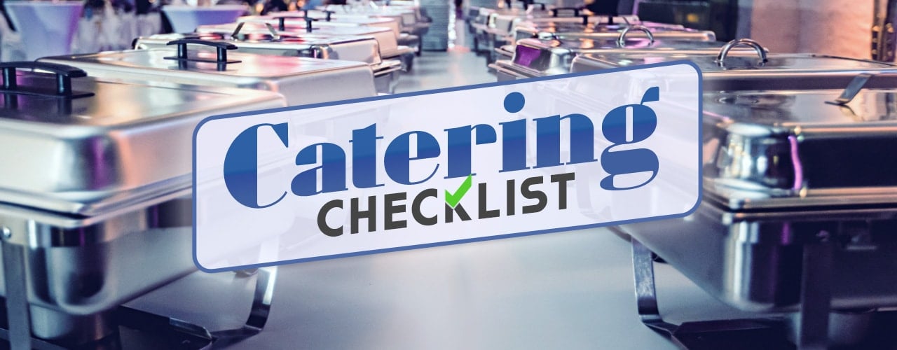 Catering Supplies Checklist 