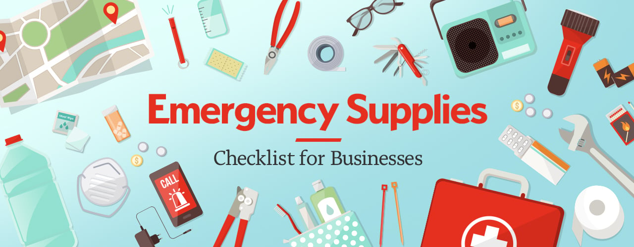 Emergency Supplies Checklist For Businesses