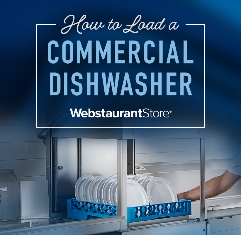 How to Use a Commercial Dishwasher - WebstaurantStore