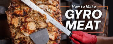 How to Make Gyro Meat Using a Vertical Broiler 