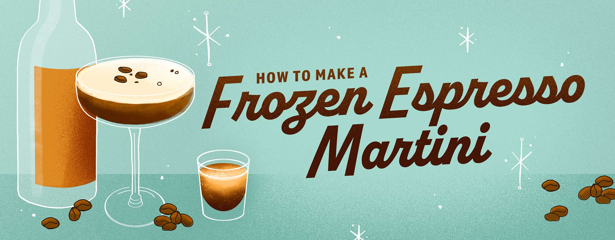 Frozen Peppermint Espresso Martini
